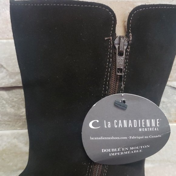 La Canadienne Women's Vogue Suede Boot - Picture 6 of 12